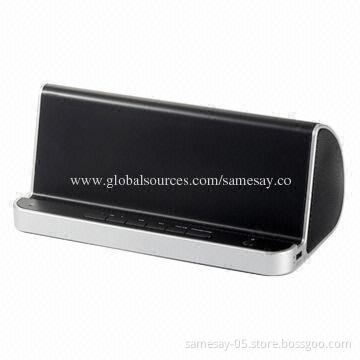 Bluetooth Speaker, Best Companion for iPhone/iPad/Tablet PC/MP3, Graceful Stereo Sound, 3W x 2